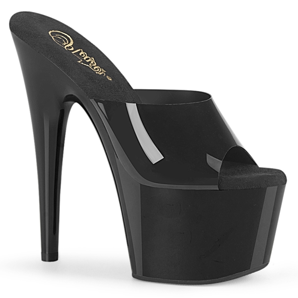 Pleaser Pleaser Slide sandal heels ADORE701N Pole dance shoes Black A